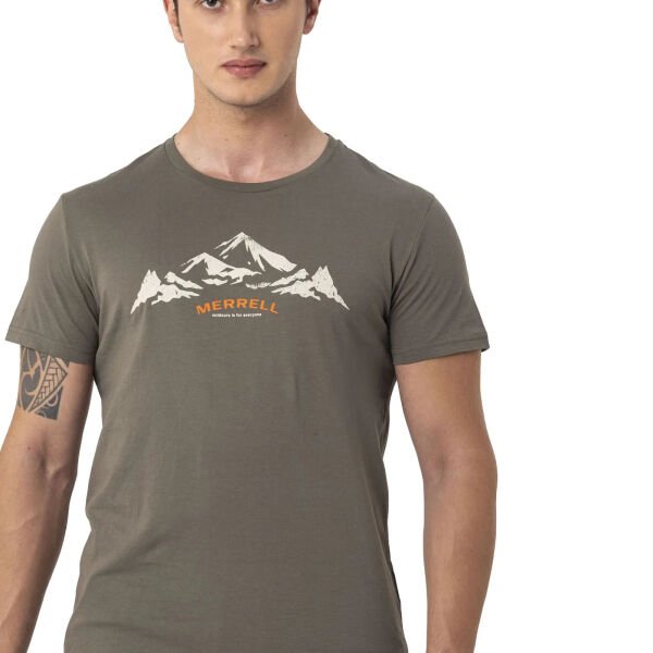 MERRELL Taurus M Erkek T-Shirt Haki - S