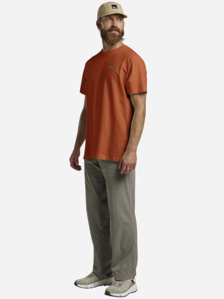 Jack Wolfskin Essantial T Erkek T-Shirt Turuncu - L