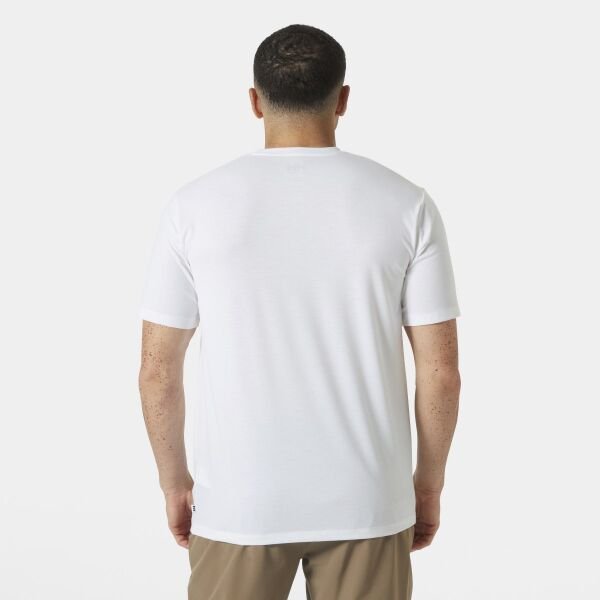 Helly Hansen Skog Recyled Graphic Erkek T-Shirt Beyaz - XL