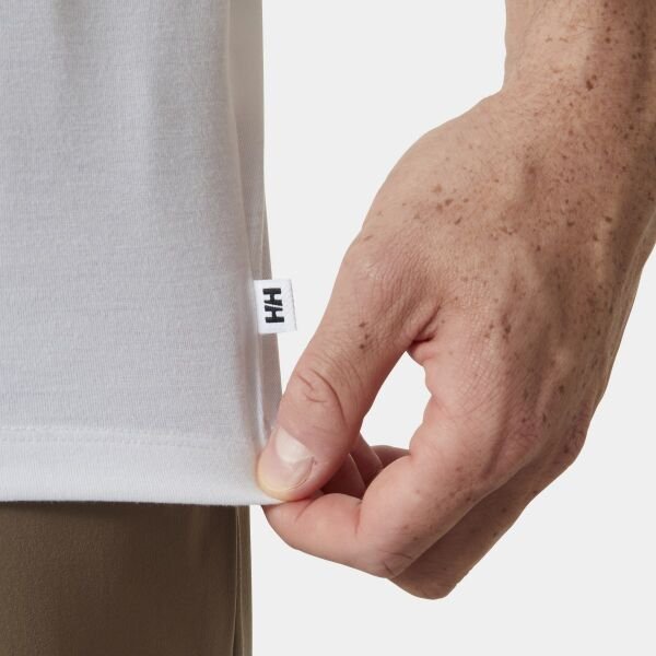 Helly Hansen Skog Recyled Graphic Erkek T-Shirt Beyaz - XL