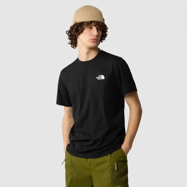 The North Face M Ss Simple Dome Tee Erkek T-Shirt Siyah - S