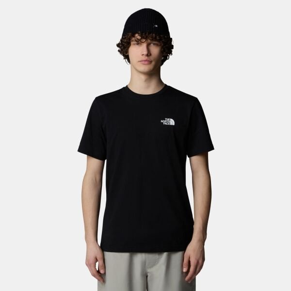 The North Face M Ss Simple Dome Tee Erkek T-Shirt Siyah - S