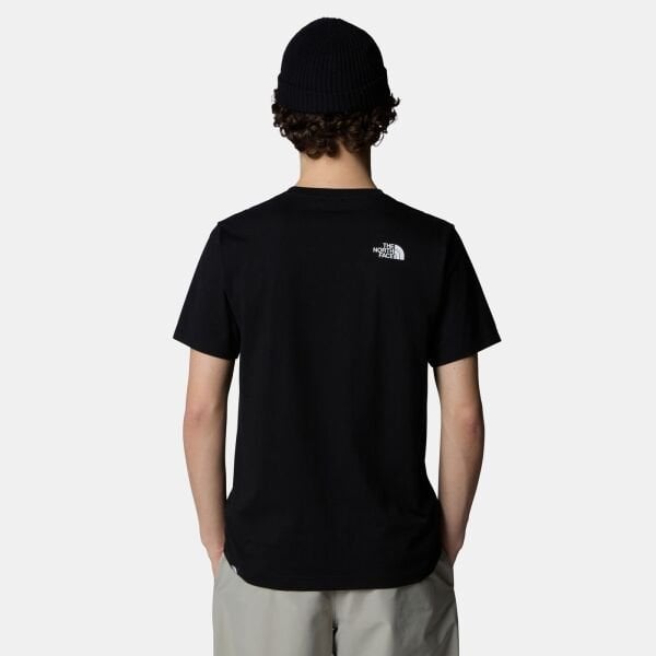 The North Face M Ss Simple Dome Tee Erkek T-Shirt Siyah - S