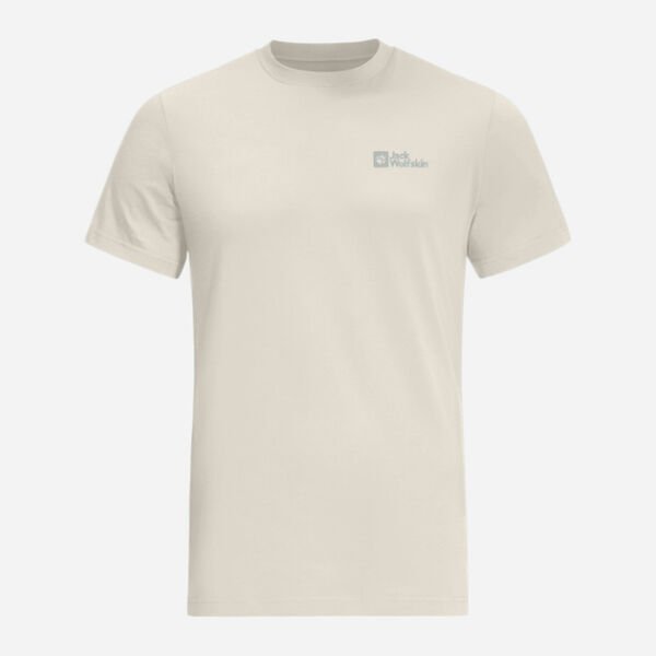 Jack Wolfskin Essantial T Erkek T-Shirt Beyaz - S