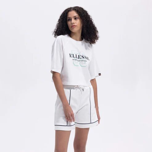 Ellesse Kadın T-shirt F-EF443 Beyaz - L