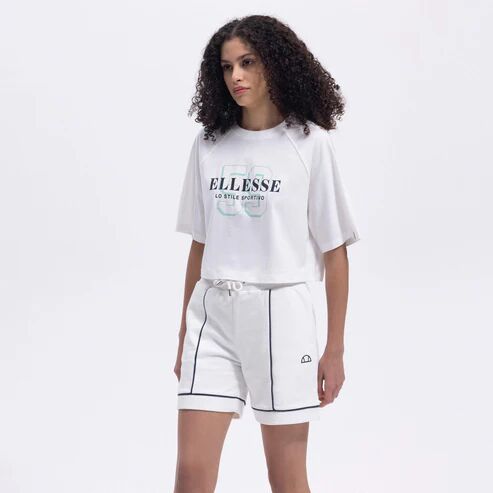 Ellesse Kadın T-shirt F-EF443 Beyaz - L