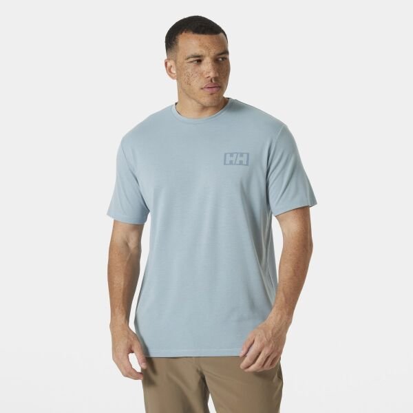 Helly Hansen Skog Recyled Graphic Erkek T-Shirt Mavi - XL