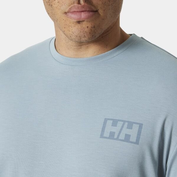 Helly Hansen Skog Recyled Graphic Erkek T-Shirt Mavi - XL