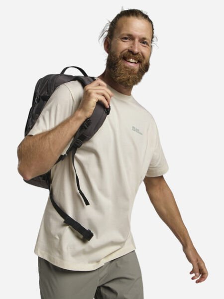 Jack Wolfskin Essantial T Erkek T-Shirt Beyaz - XL