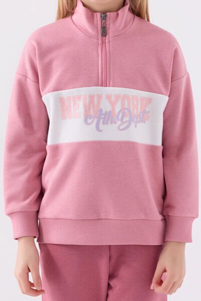 Rolypoly Kız Çocuk Eşofman Takım 6-7 - Lila