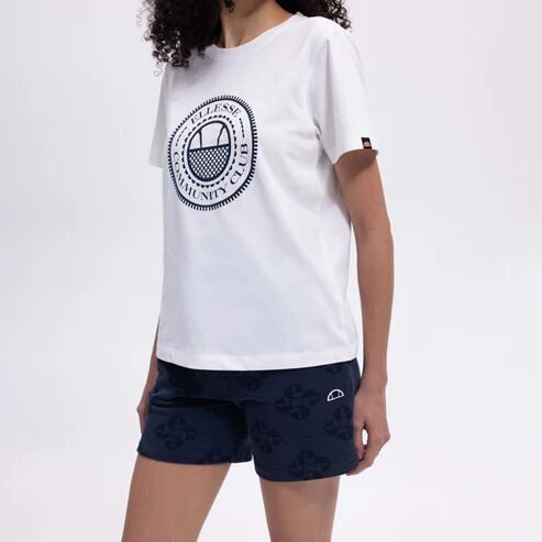 Ellesse Kadın T-shirt F-EF444 Lacivert - L