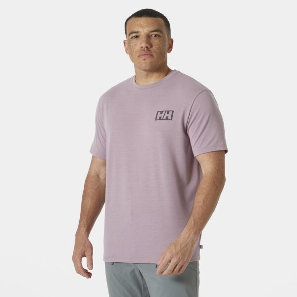 Helly Hansen Skog Recyled Graphic Erkek T-Shirt Mor - XL