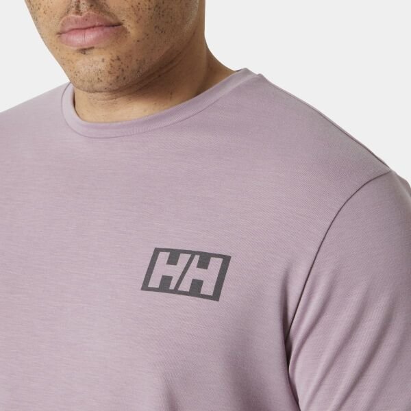 Helly Hansen Skog Recyled Graphic Erkek T-Shirt Mor - XL