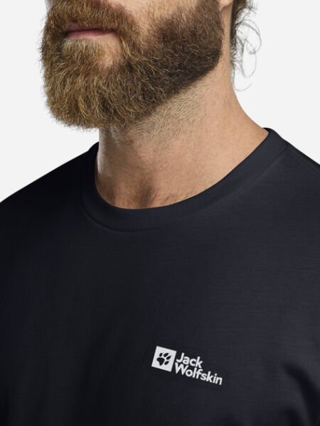 Jack Wolfskin Essantial T Erkek T-Shirt Lacivert - S