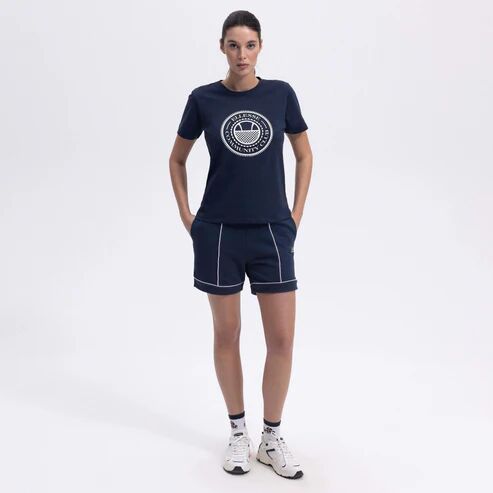 Ellesse Kadın T-shirt F-EF444 Lacivert - XS