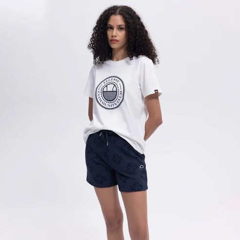Ellesse Kadın T-shirt F-EF444 Beyaz - XS