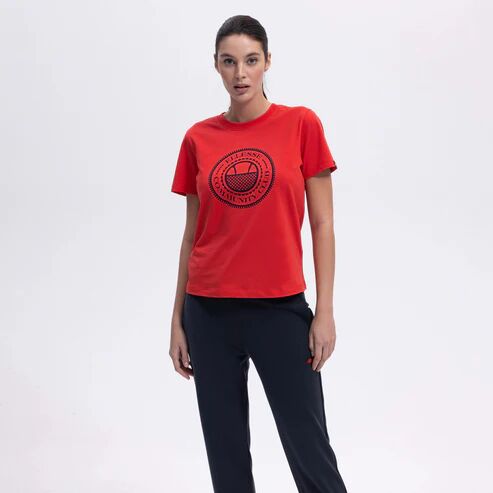 Ellesse Kadın T-shirt F-EF444 Kırmızı - XS