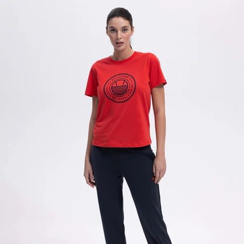 Ellesse Kadın T-shirt F-EF444 Kırmızı - L
