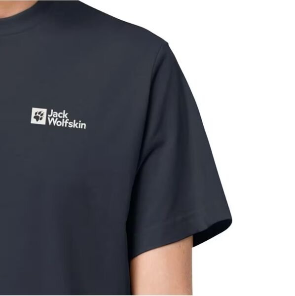 Jack Wolfskin Essantial T Erkek T-Shirt Siyah - XXL