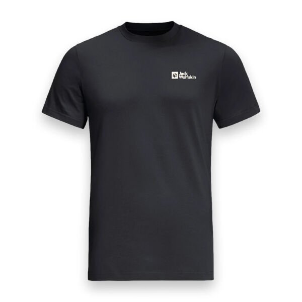 Jack Wolfskin Essantial T Erkek T-Shirt Siyah - XXL