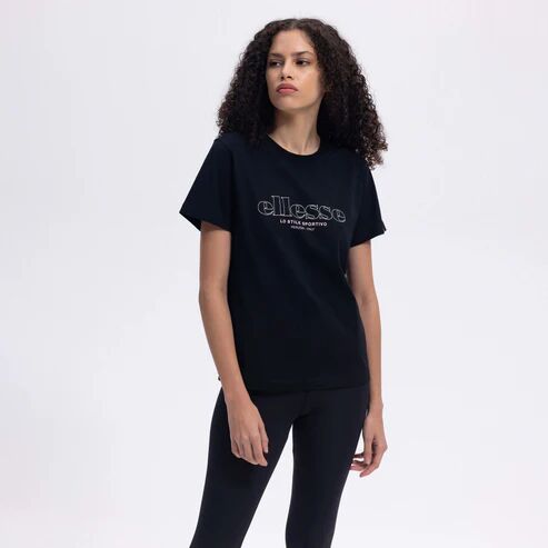 Ellesse Kadın T-shirt F-EF445 Siyah - S