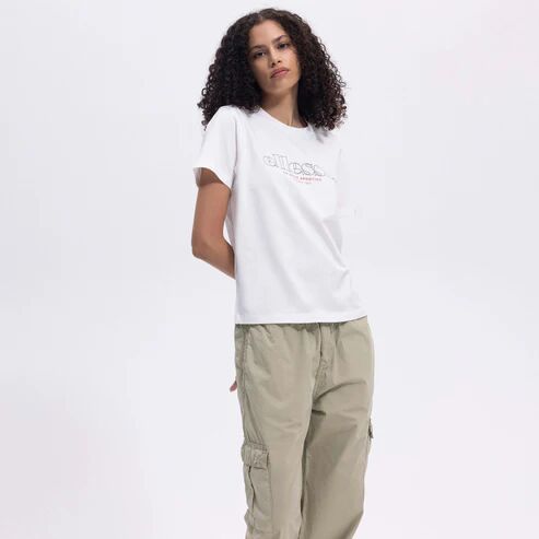 Ellesse Kadın T-shirt F-EF445 Beyaz - L