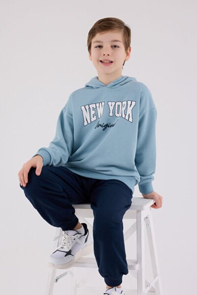 Rolypoly Erkek Çocuk Eşofman Takım 7-8 - Soft Yeşil