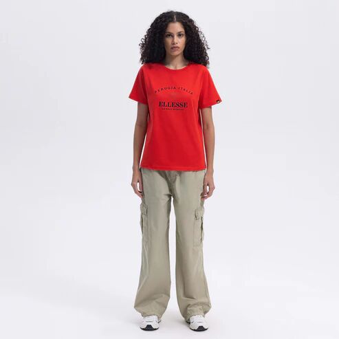 Ellesse Kadın T-shirt F-EF446 Kırmızı - S