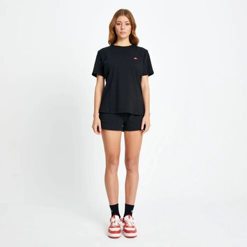 Ellesse Kadın T-shirt M-EF141 Siyah - XS