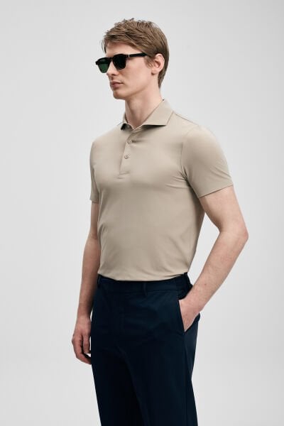 Lufıan Erkek Spencer Polo 111040240 XXL - TOPRAK