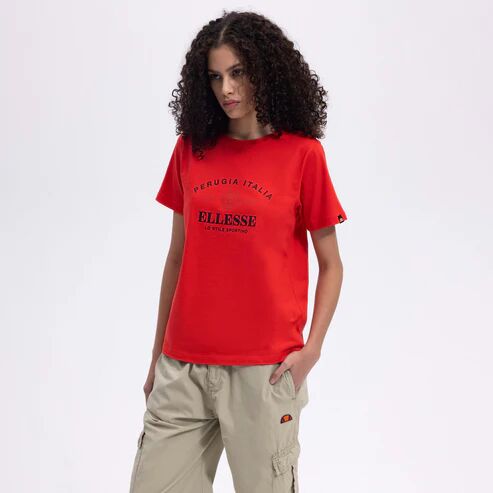 Ellesse Kadın T-shirt F-EF446 Kırmızı - L