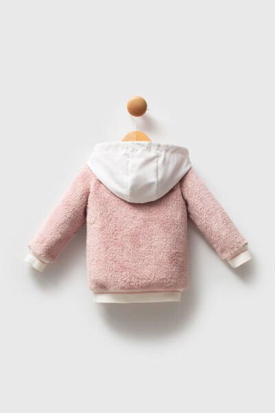 U.S.Polo Assn Kız Bebek Mont 6-9 - Pudra