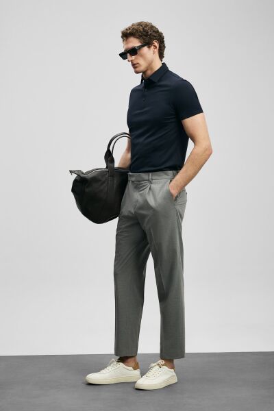 Lufıan Erkek Jaxon Polo 111040241 Lacivert - XXL