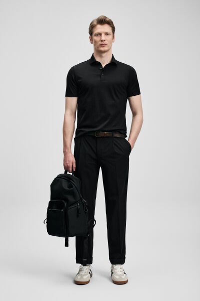 Lufıan Erkek Jaxon Polo 111040241 Siyah - L