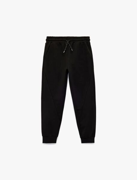 Koton Siyah Eşofman Altı 6Skb40083Tk Siyah - 9-10