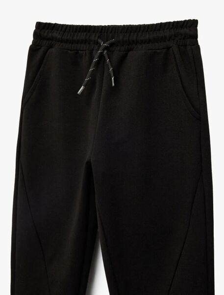 Koton Siyah Eşofman Altı 6Skb40083Tk Siyah - 9-10