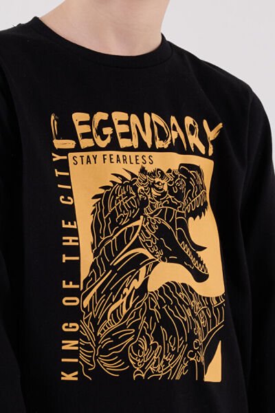 Rolypoly Erkek Çocuk İkili Takım 7-8 - Siyah