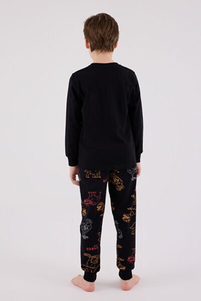 Rolypoly Erkek Çocuk İkili Takım 7-8 - Siyah