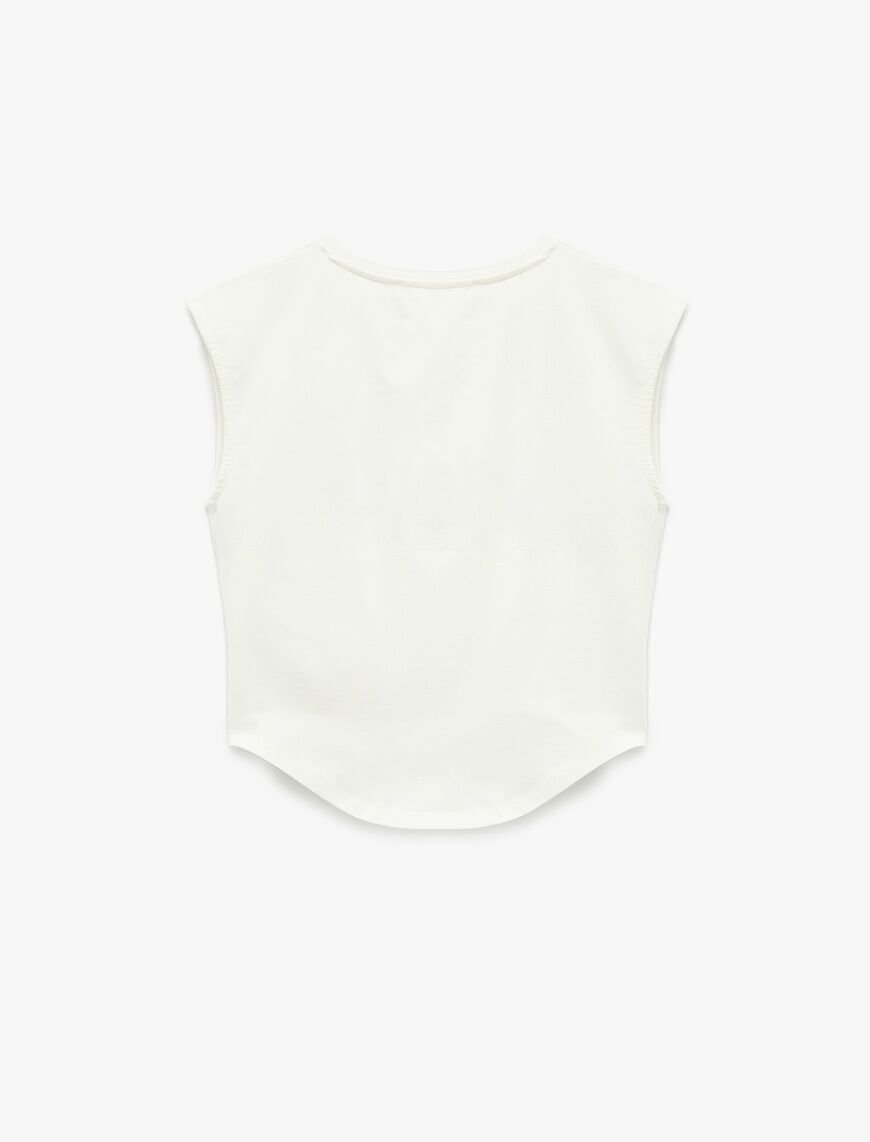 Koton Pembe Tişört 6Sal10009Ik XL - Pembe