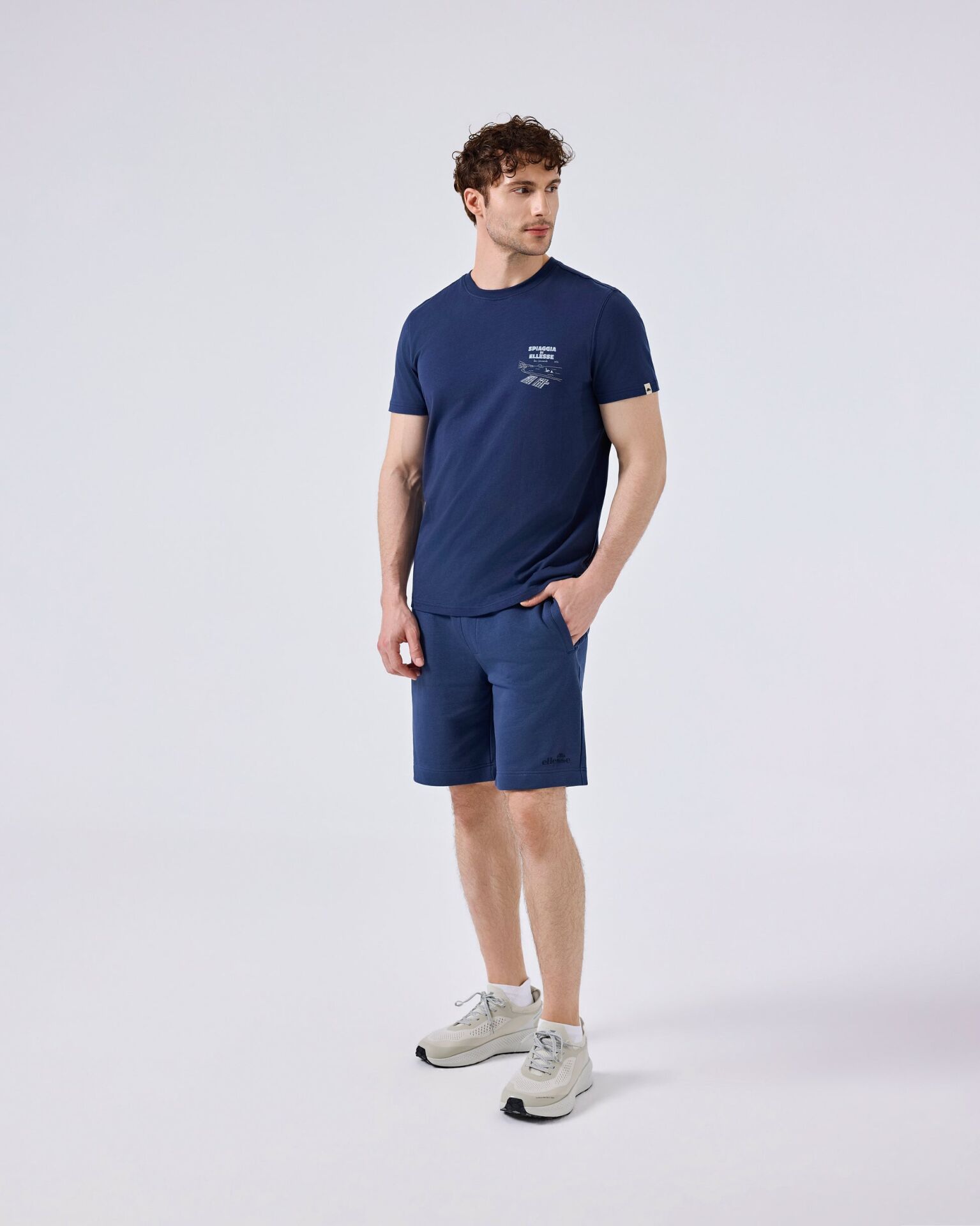 Ellesse Erkek Tişört 6Sm5065 S - Navy