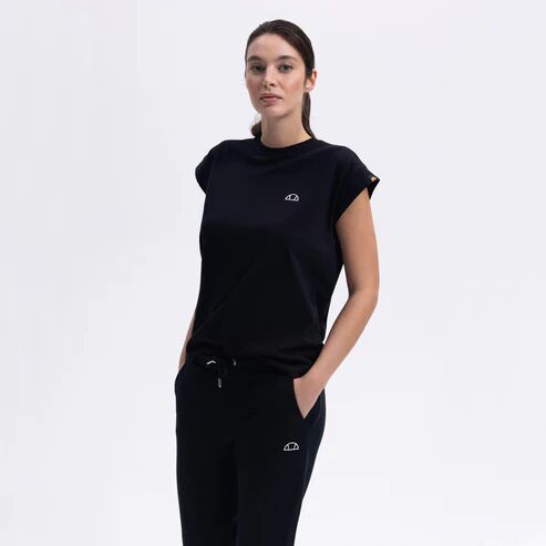 Ellesse Kadın T-shirt F-EF450 Siyah - S