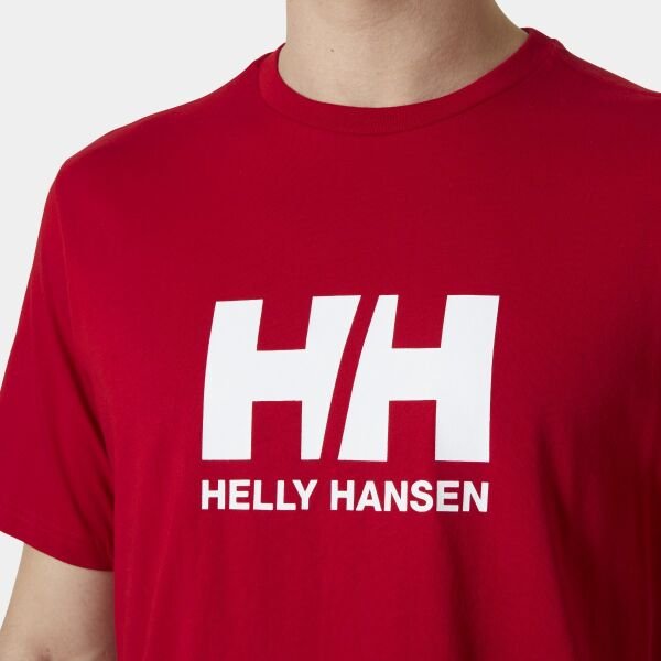 Helly Hansen Hh Logo Erkek T-Shirt 3.23 Kırmızı - XXL