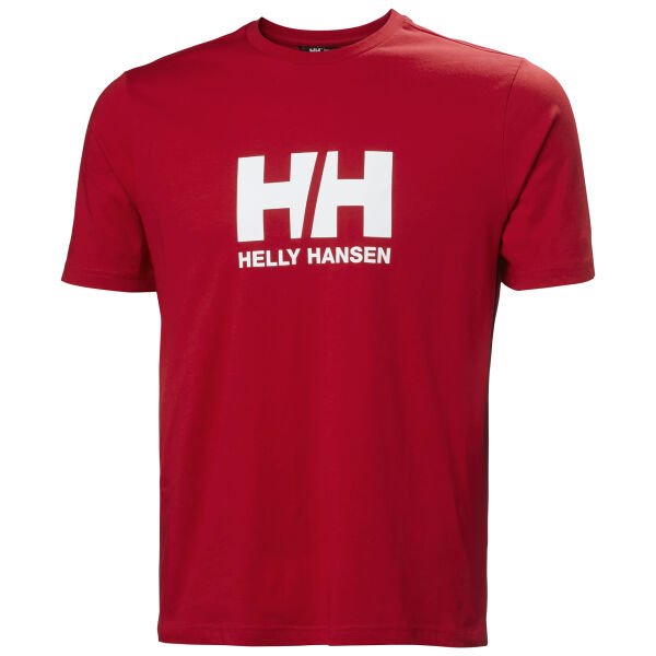 Helly Hansen Hh Logo Erkek T-Shirt 3.23 Kırmızı - XXL