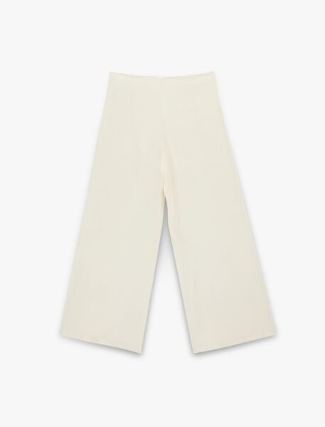 Koton Ekru Pantolon 6Sak40171Uw 42 - Ekru