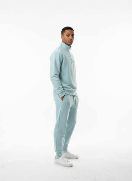 GAMP YARIM FERMUARLI SWEAT Siyah - XXL