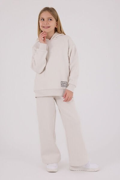 Rolypoly Kız Çocuk Eşofman Takım 7-8 - Taş