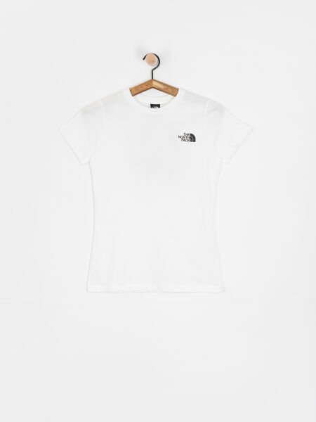 The North Face W Ss Box Nse Slim Tee Kadın T-Shirt Beyaz - XS