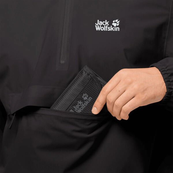 Jack Wolfskin Erkek Polar Pack & Go Overhead M Siyah - L