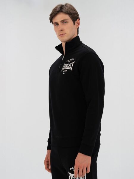 Everlast Bronx NYC Half Zip Regular Siyah Erkek Sweatshirt XL - Siyah