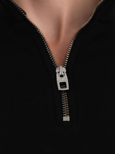 Everlast Bronx NYC Half Zip Regular Siyah Erkek Sweatshirt XL - Siyah